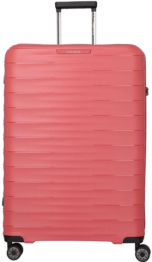 Travelite Mooby Grote Koffer 106L – Polypropyleen met TSA Slot - Red