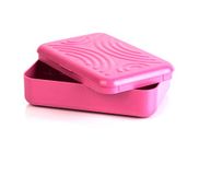 Kimmel broodtrommel/schooletui groot, kunststof, fuchsia, medium