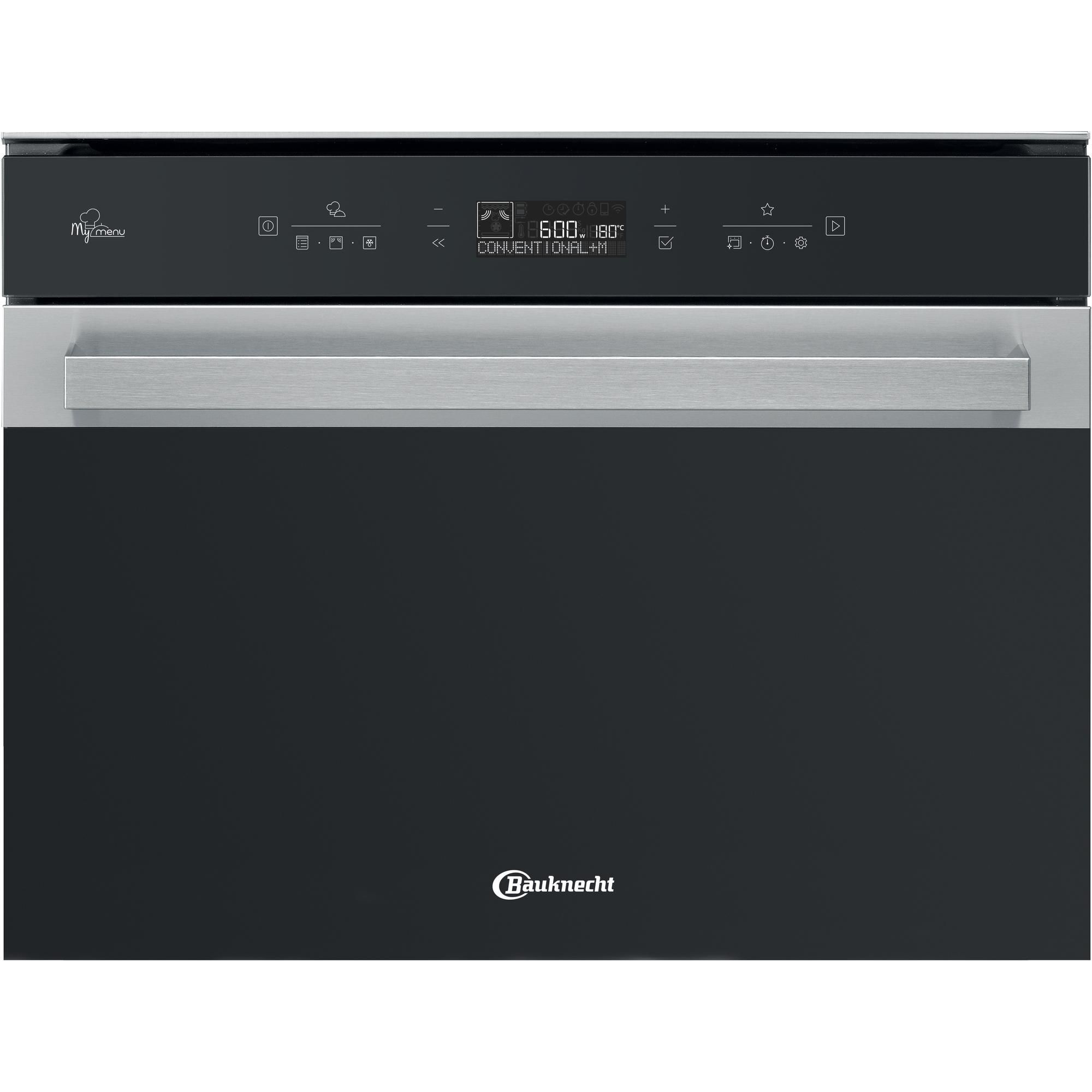 Bauknecht EMEK7 CT545 PT - Combi Oven - 40L - 2800W - Black/Stainless Steel