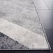 Safavieh Bohemian Indoor Hand Tufted Abstract Collection, ABT340, in Ivory / Charcoal, 60 X 91 cm