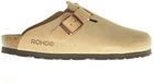 Rohde Sunnys No15 klompen dames pantoffels muiltjes leer 6071 natuur