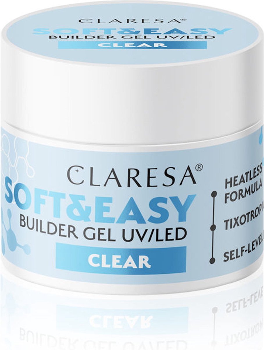 Claresa Keratine Builder Gel Soft & Easy Clear 12gr.