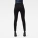G-Star 3301 High Skinny Wmn Dames Jeans Pitch Black Katoen 24/30