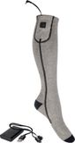 HKM sports HKM Sokken met verwarming Keep Warm maat 35-38 grijs/zwart
