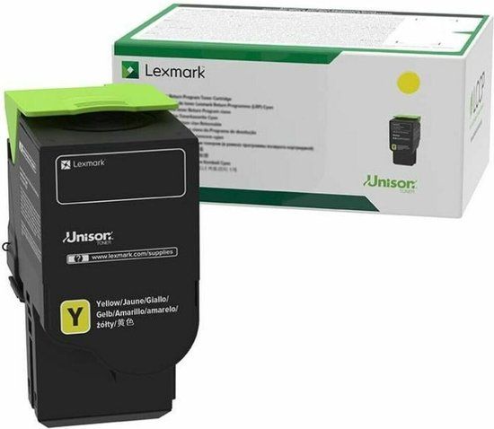 Lexmark C242XY0 Yellow Toner Cartridge - 3500 Pages - Original