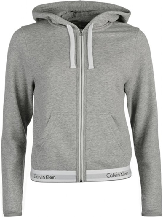 Calvin Klein Dames Sweatshirt Modern Cotton Grijs