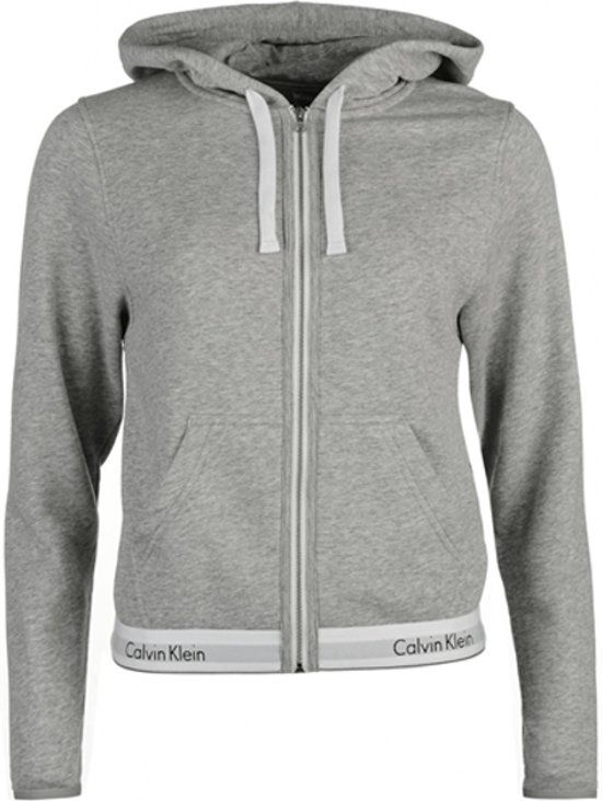 Calvin Klein Dames Sweatshirt Modern Cotton Grijs - 8718935199769