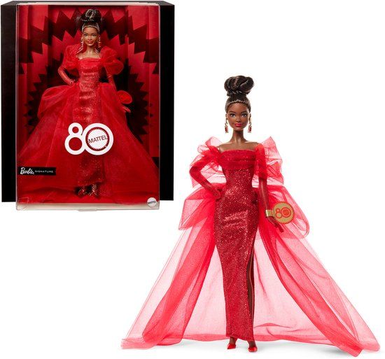 Fisher-Price Barbie Morena Pop 80e Verjaardag Roze
