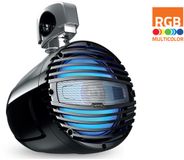 Hertz HTX 8 M-CL-W Zwarte Marine Speaker Tower 8" met 200W Buismontage