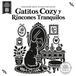 Gatitos Cozy y Rincones Tranquilos: Monochrome Libro de Colorear para Adultos