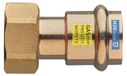 Frabo Raccord avec écrou tournant à joint plat 3/4 x 18 mm en laiton rouge