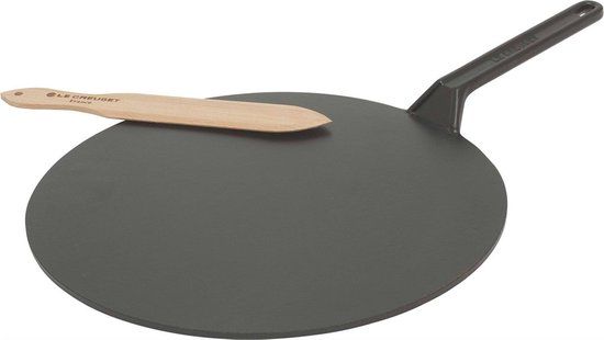 Le Creuset Crepepan - Ø 32cm - Zwart - Gietijzer