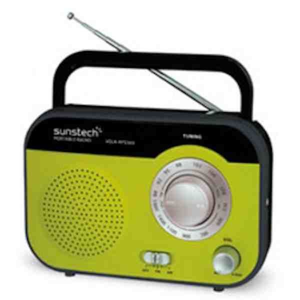 Sunstech RPS560 - Draagbare FM/AM Radio - Groen