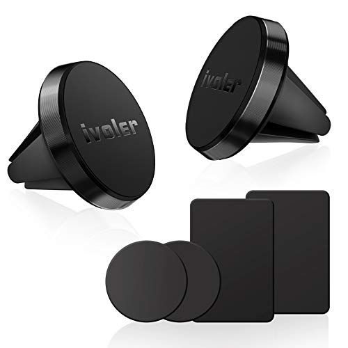 ivoler Telefoonhouder Auto - 2 Stuks - Universeel - Zwart