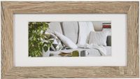 Henzo Cadre photo moderne brun clair 10x20 cm