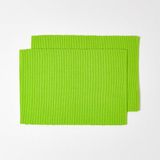 Homescapes Limoen Placemat Set van 2