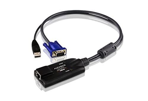 ATEN USB - VGA naar Cat5e/6 KVM-adapterkabel (CPU module), zwart
