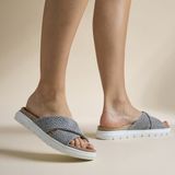 Feyn Slippers wit Leer - Maat 39