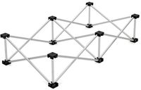 Gear4music 20cm draagbare stellage van Gear4music, 1m x 0,5m
