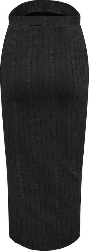 ONLY MATERNITY ONLY OLMALEJANDRA MIDI SKIRT JRS Dames Rokken Zwart Katoen/Elastaan