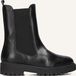 BLASZ Leta-80 Veterboots Dames Zwart Leer Maat 36