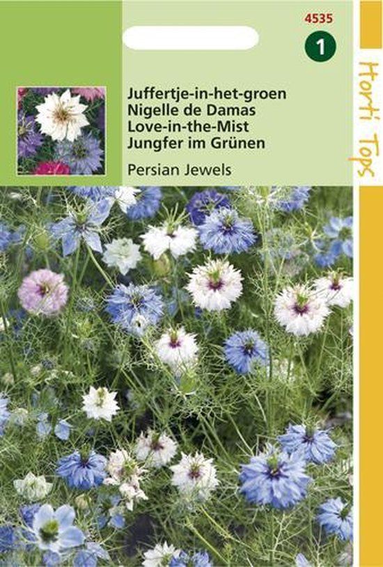 Hortitops Zaden - Nigella Damascena Persian Jewels Gemengd