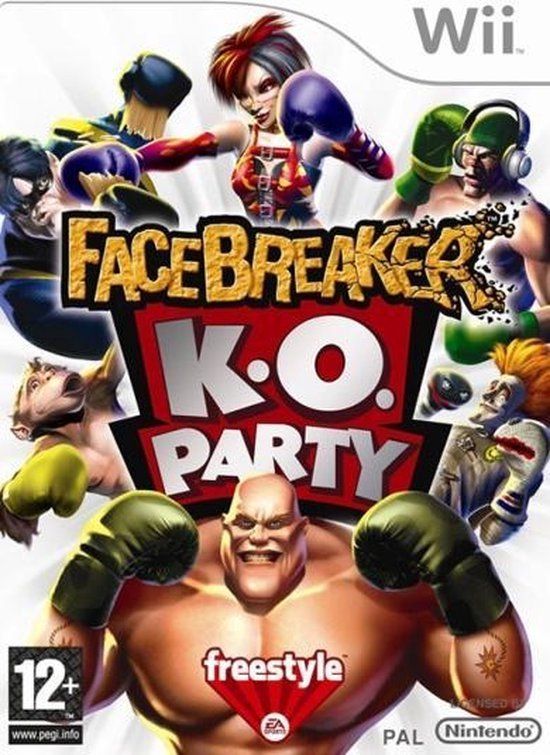 FaceBreaker: K.O. Party - Wii - Standard Edition