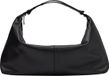LIEBESKIND BERLIN Sac bandoulière en cuir Paris Hobo Bag Biker Noir