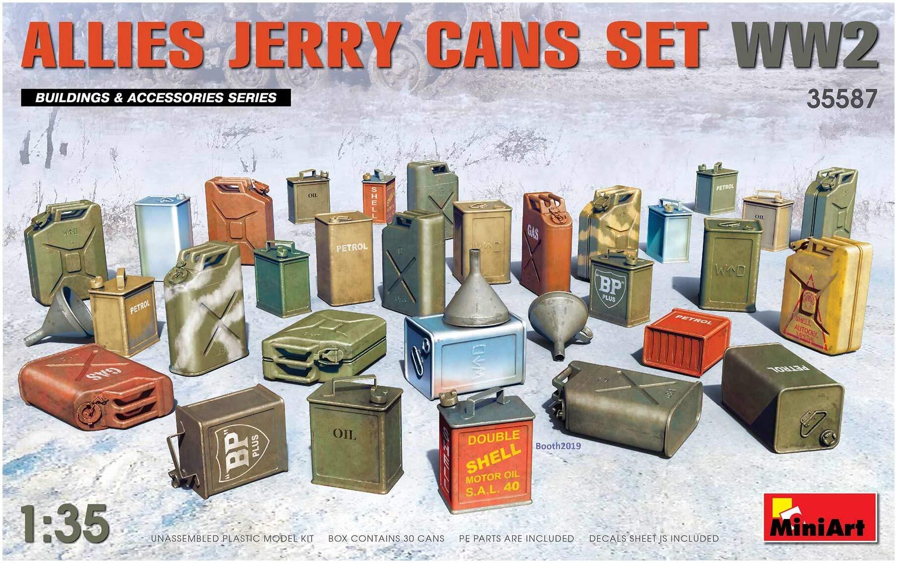 MiniArt ALLIES JERRY CANS SET WWII