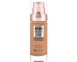 Maybelline Dream Radiant Liquid - 60 Caramel - Foundation Geschikt voor de Droge Huid met Hyaluronzuur - 30 ml