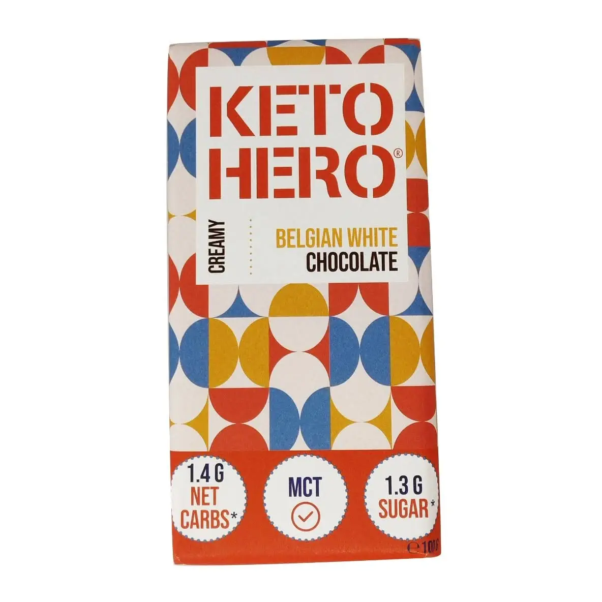 Keto Hero Chocolade Wit 100gr