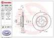 BREMBO Jeu de disques de frein 09.A968.24