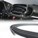 4R Quattroerre.it 19956 Trim Stripes profiel voor binnen, 3 mm x 3 m, zilverkleurig mat
