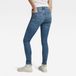 G-STAR 3301 Skinny Wmn Dames Jeans Faded Miami Blue
