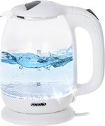 Mesko 1302W - Waterkoker - Glas - Wit - 1.7 liter - 2200 Watt