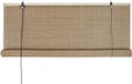 Merkloos Lichtbruin Bamboe Rolgordijn - Op Maat 120 x 3 x 170 cm