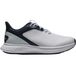 FootJoy Chaussures de golf Pulse, sans crampons, blanc/bleu marine