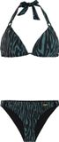 Protest PRTDate Triangel bikini set Dames Dierenprint Laurel Green