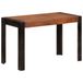 Maison Exclusive - Table de salle à manger exclusive, finition miel, dimensions 120x60x76 cm, en bois massif de manguier