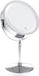 Dimbare TKD3144-10x Dimbare led-make-upspiegel, 10 x vergroting, 7 inch make-upspiegel, verlicht voor make-up, scheren, dubbelzijdig scheerniveau met touch-functie, werkt op batterijen + met EU-stekker
