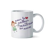 Mopec G100.2.6 keramische mok, Pour la Meilleur maîtresse