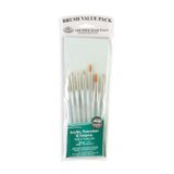 Royal & Langnickel 325155 Royal en Langnickel Detail Taklon Variety Brush Set - Goud (Pack van 7)