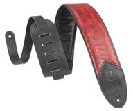 Levy's Leathers Sundance M4WP-003 Geranium Merlot gitaarband 7,6 cm