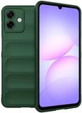 Techsuit Hoesje geschikt voor Samsung Galaxy A07 4G - Magic Shield Silicone Back Cover - Groen