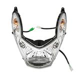 P2R Voorste optiek voor Peugeot 50 Kisbee 2t scooter, nieuw
