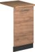 Vicco Fame-Line Façade de lave-vaisselle – 45 cm, Chêne doré/Anthracite
