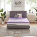 SINWEEK 2 Inch Gel Memory Foam Matrastopper Geventileerde Zachte Matras Pad, Bed Topper, CertiPUR-US gecertificeerd, Volledige grootte, Paars