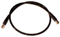 Metalsub Roestvrij Staal Vulslang Voor Paramina Compressor Zwart 40 cm