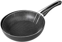 IBILI Frituurpan met mandje Indubasic, 26 cm, aluminium, antiaanbaklaag, geschikt voor inductie