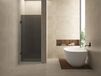 Wiesbaden Less nisdeur 900 x 2000 x 8 mm nano rookglas/gunmetal